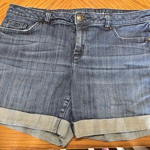Multiples Blue Jean Shorts Classic Design